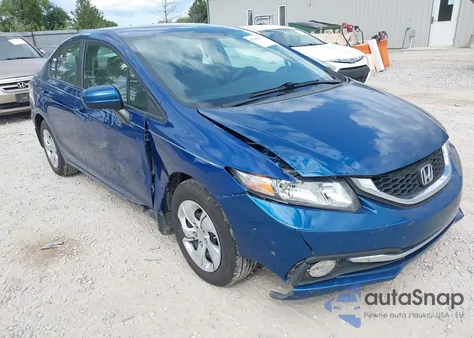 2015 Honda Civic Lx из США, поврежденный, VIN 19XFB2F50FE018310